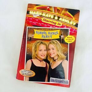 Y2k Mary Kate and Ashley School Dance Party Book | You’re Invited Olsen Teen